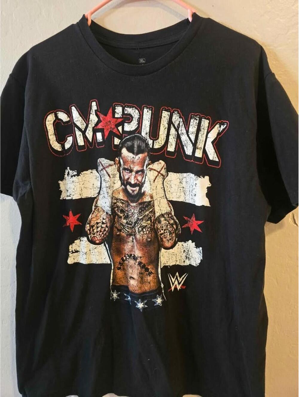 WWE CM Punk T Shirt Men's Size XL